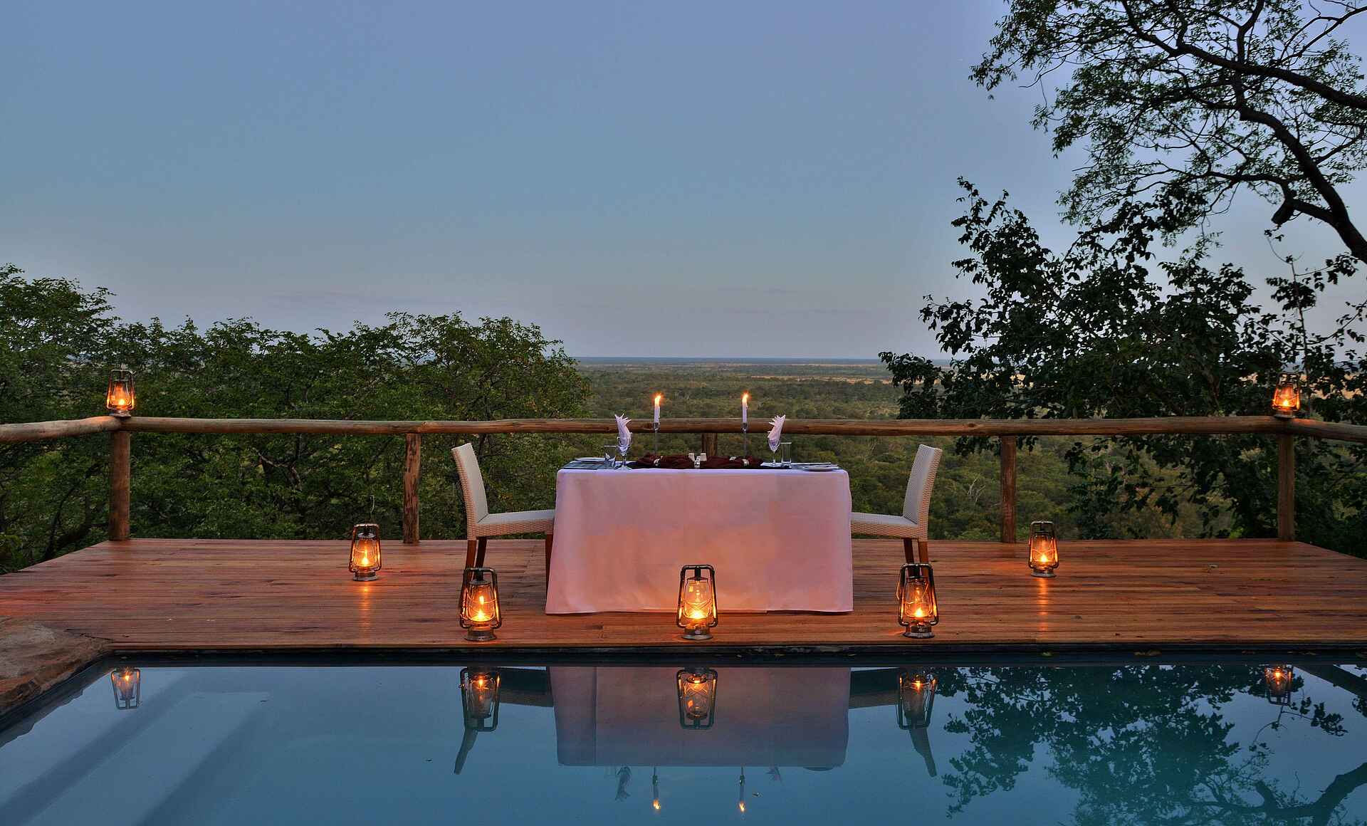 Ghoha Hills Savuti Lodge: Der Pool