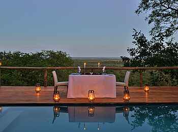 Ghoha Hills Savuti Lodge: Der Pool