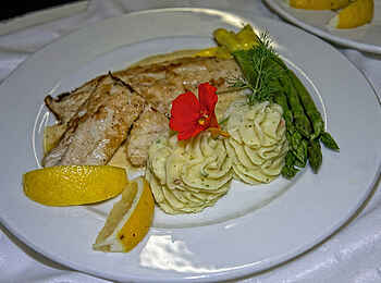 Hansa Hotel: Fischgericht