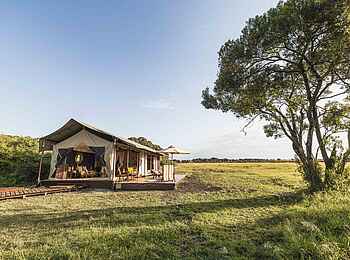 Little Elephant Pepper Camp: Blick auf Zeltsuite und Umgebung