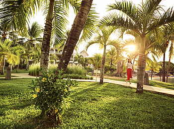 LUX Grand Gaube: Im Garten LUX Grand Gaube: Im Garten