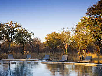 Mushara Bush Camp: Entspannung am Pool