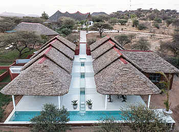 Sasaab Camp: Blick über die Anlage Sasaab Camp: Blick über die Anlage