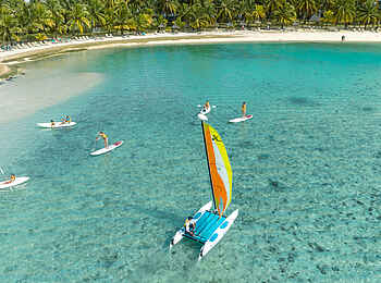 Shandrani Beachcomber Resort and Spa: Segeln Shandrani Beachcomber Resort and Spa: Segeln