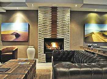 Swakopmund Sands Hotel: Landschaftsfotos in der Lounge Swakopmund Sands Hotel: Landschaftsfotos in der Lounge