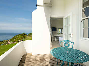 The Marine Hotel: Die Terrasse in einem Luxury Zimmer The Marine Hotel: Die Terrasse in einem Luxury Zimmer
