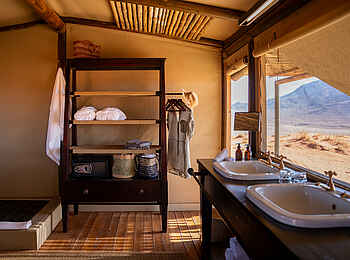 Wolwedans Desert Lodge: Im Bad Wolwedans Desert Lodge: Im Bad