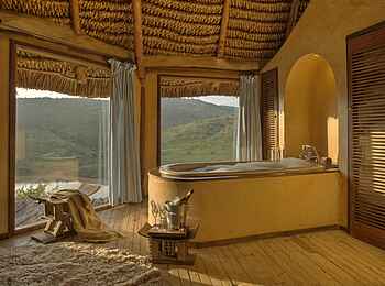 Borana Lodge: Das zweite Badezimmer im Cottage 7 & 8 Borana Lodge: Das zweite Badezimmer im Cottage 7 & 8