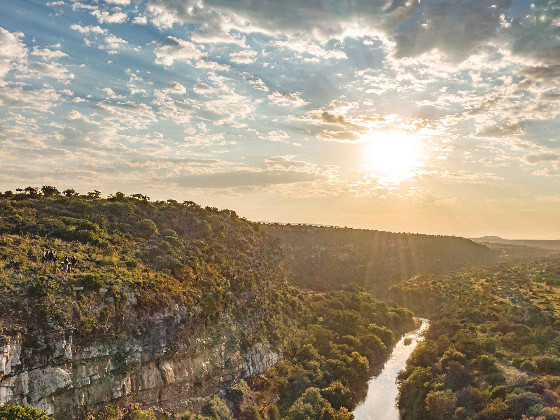 Great Fish River Lodge: die Flusslandschaft
