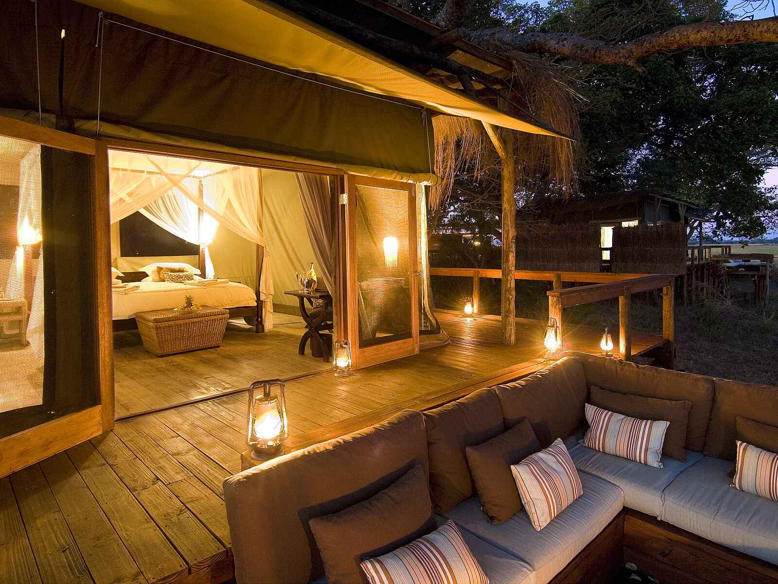 Shumba Camp: Zelt Shumba Camp: Zelt