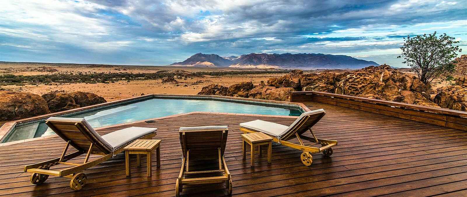 Sorris Sorris Lodge: Blick vom Swimming Pool Sorris Sorris Lodge: Blick vom Swimming Pool