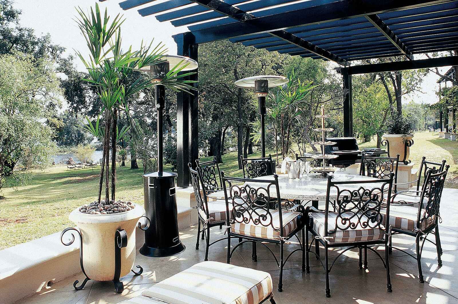 The Royal Livingstone: Presidential Suite - Veranda The Royal Livingstone: Presidential Suite - Veranda