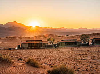 Wolwedans Desert Lodge: Abends Wolwedans Desert Lodge: Abends