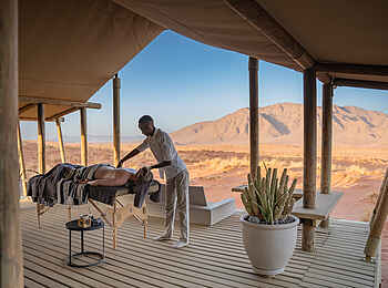 Wolwedans Dune Camp: Massage Wolwedans Dune Camp: Massage