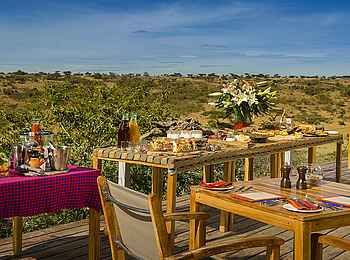 Mahali Mzuri: Frühstück