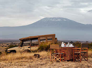 Elephant Gorge Camp: Picknick auf Pirschfahrt