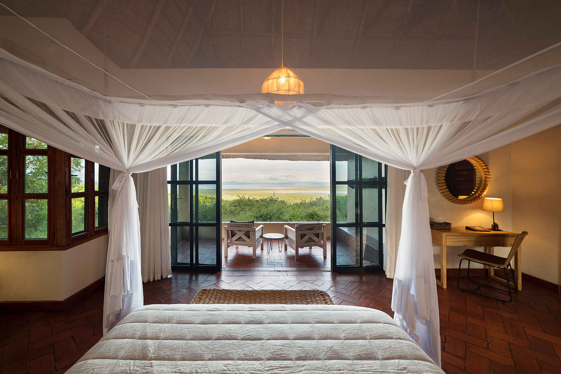Elephant Plains Lodge: Zimmer mit Aussicht