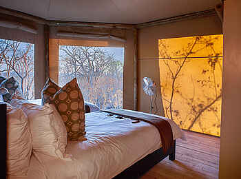 Ghoha Hills Savuti Lodge: Family Tent zweiter Schlafraum