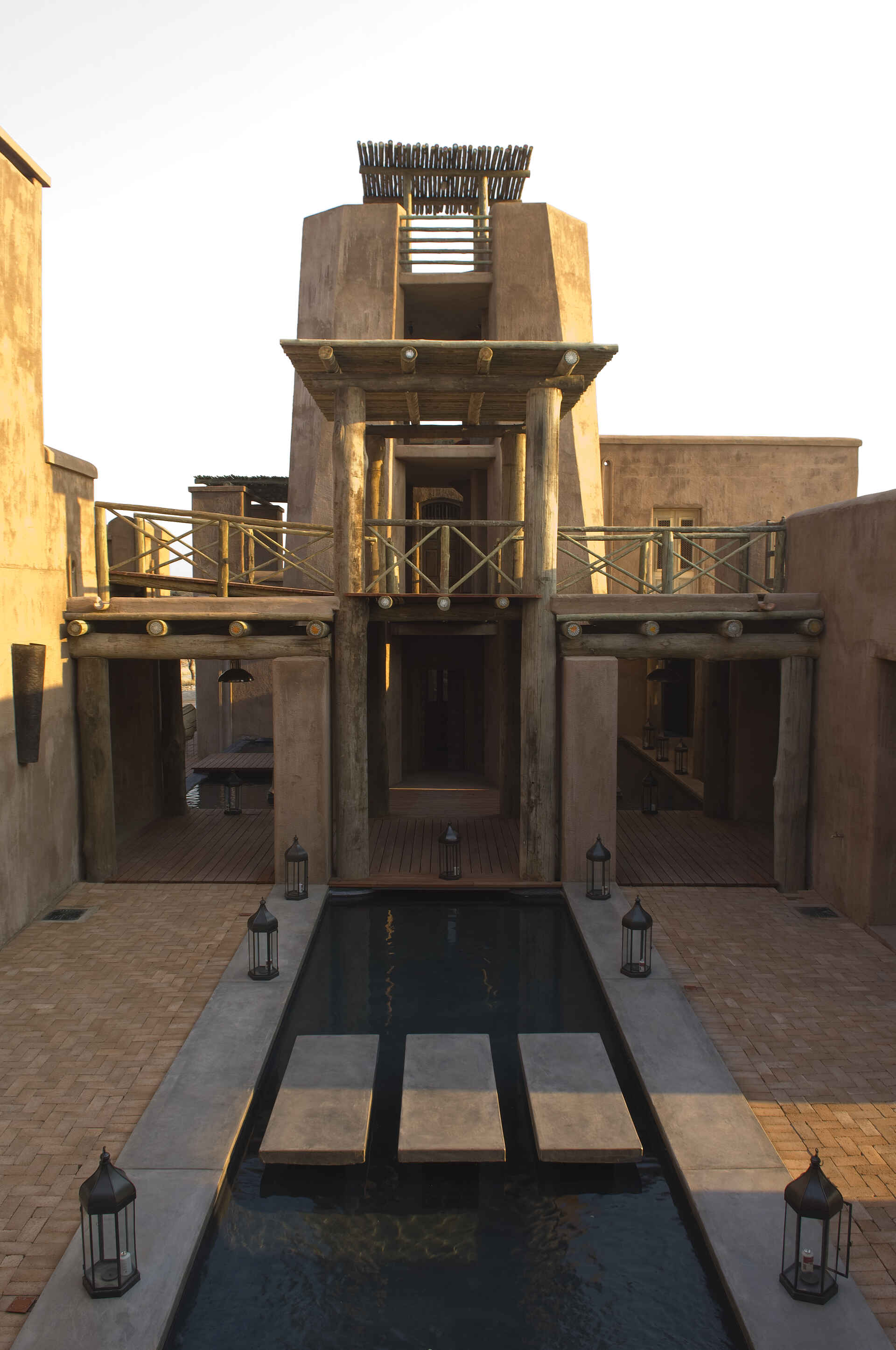 Onguma The Fort: Der beeindruckende Innenhof