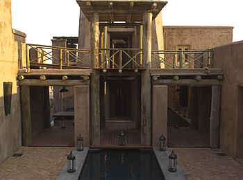 Onguma The Fort: Der beeindruckende Innenhof