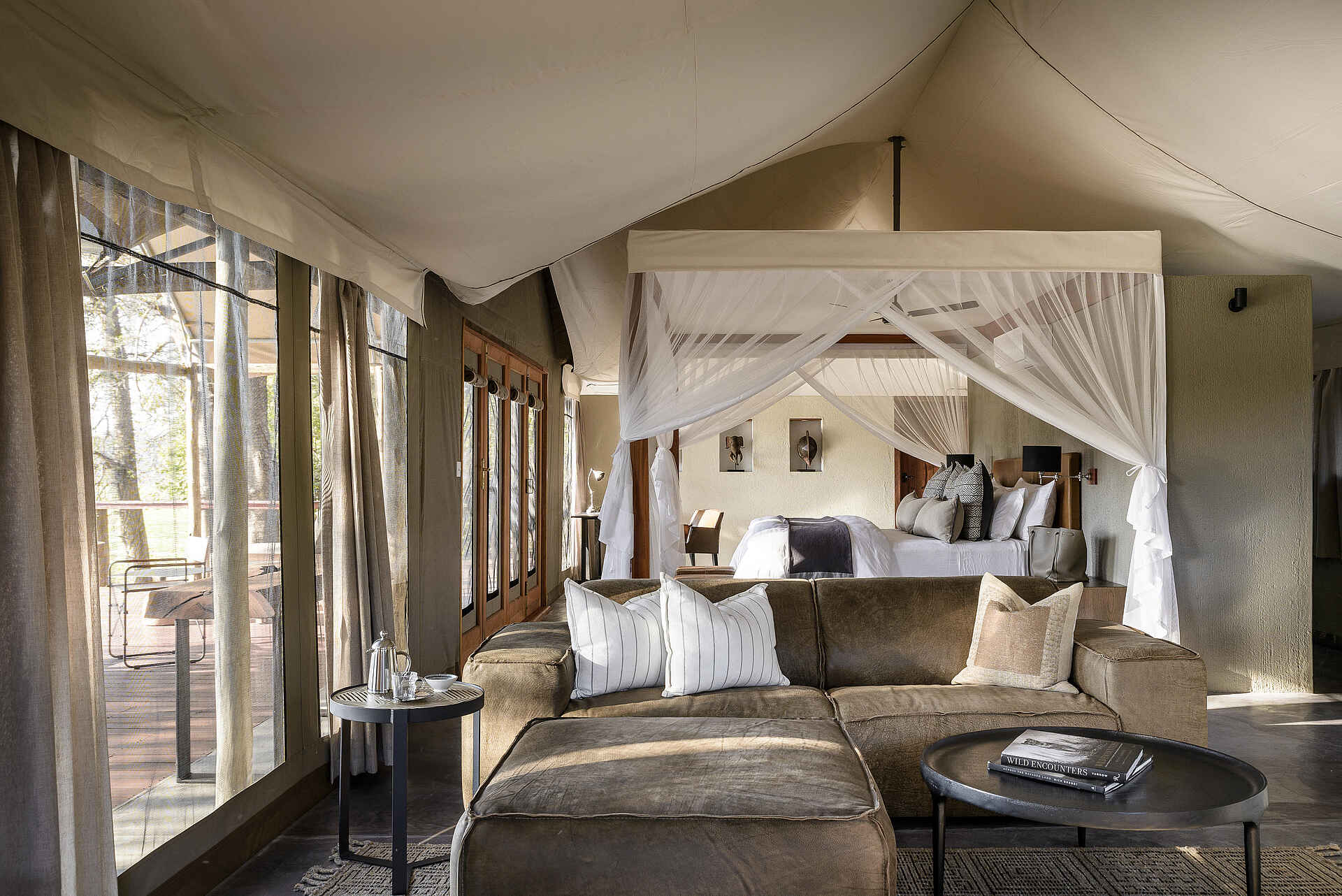 Sanguni Safari Lodge: Directors Zelt