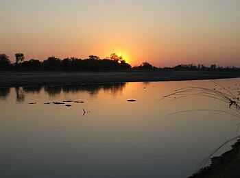 Mapazi Camp: Sonnenaufgang