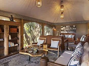Mara Toto Tree Camp: Gemütliche Lounge