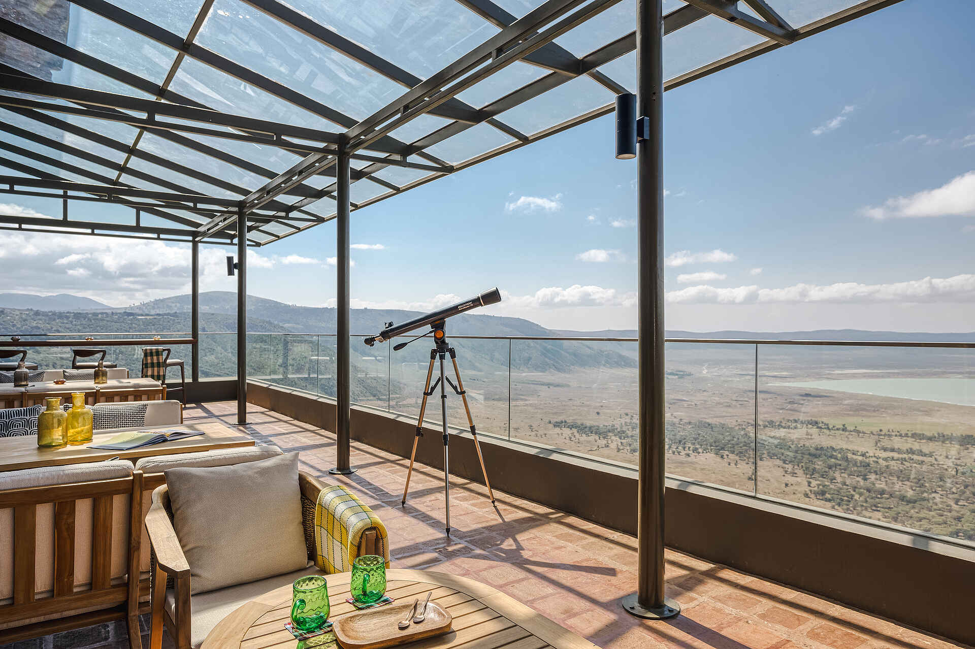 Ngorongoro Lodge Melia Collection: Terrasse