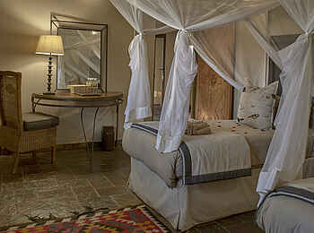 Thamalakane River Lodge: Familiensuite Einzelbetten