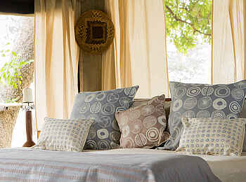 Three Rivers Camp: Gemütliche Kissen