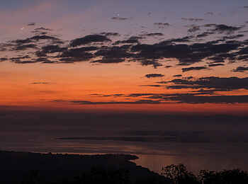 Akagera Game Lodge: Lake Ihema am Abend Akagera Game Lodge: Lake Ihema am Abend