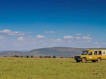 Ol Seki Hemingways Mara: Auf einer Pirschfahrt