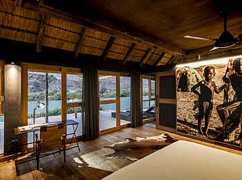 Serra Cafema: Blick aus dem Gästezelt