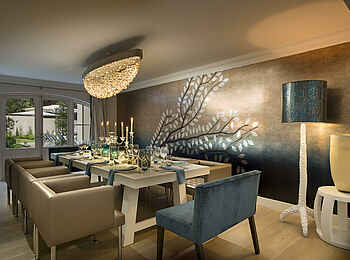 AtholPlace Hotel & Villa: Das Esszimmer der Villa AtholPlace Hotel & Villa: Das Esszimmer der Villa