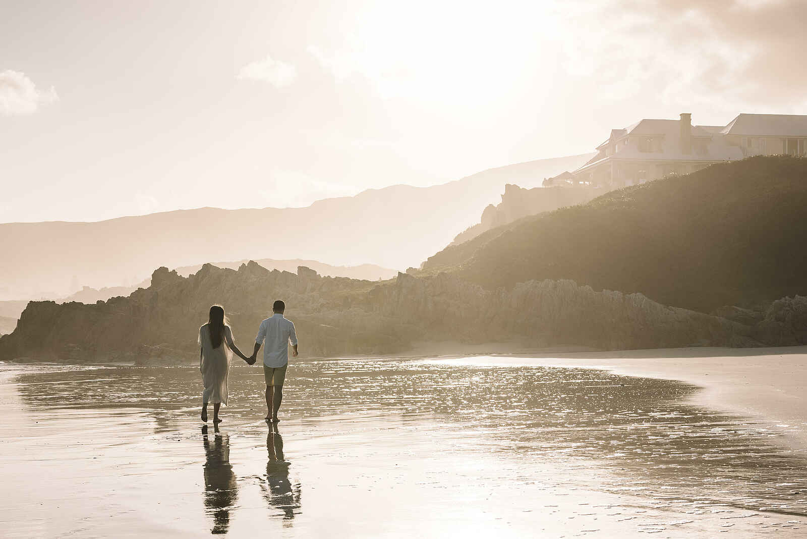 Birkenhead House: Ein Spaziergang am Strand Birkenhead House: Ein Spaziergang am Strand