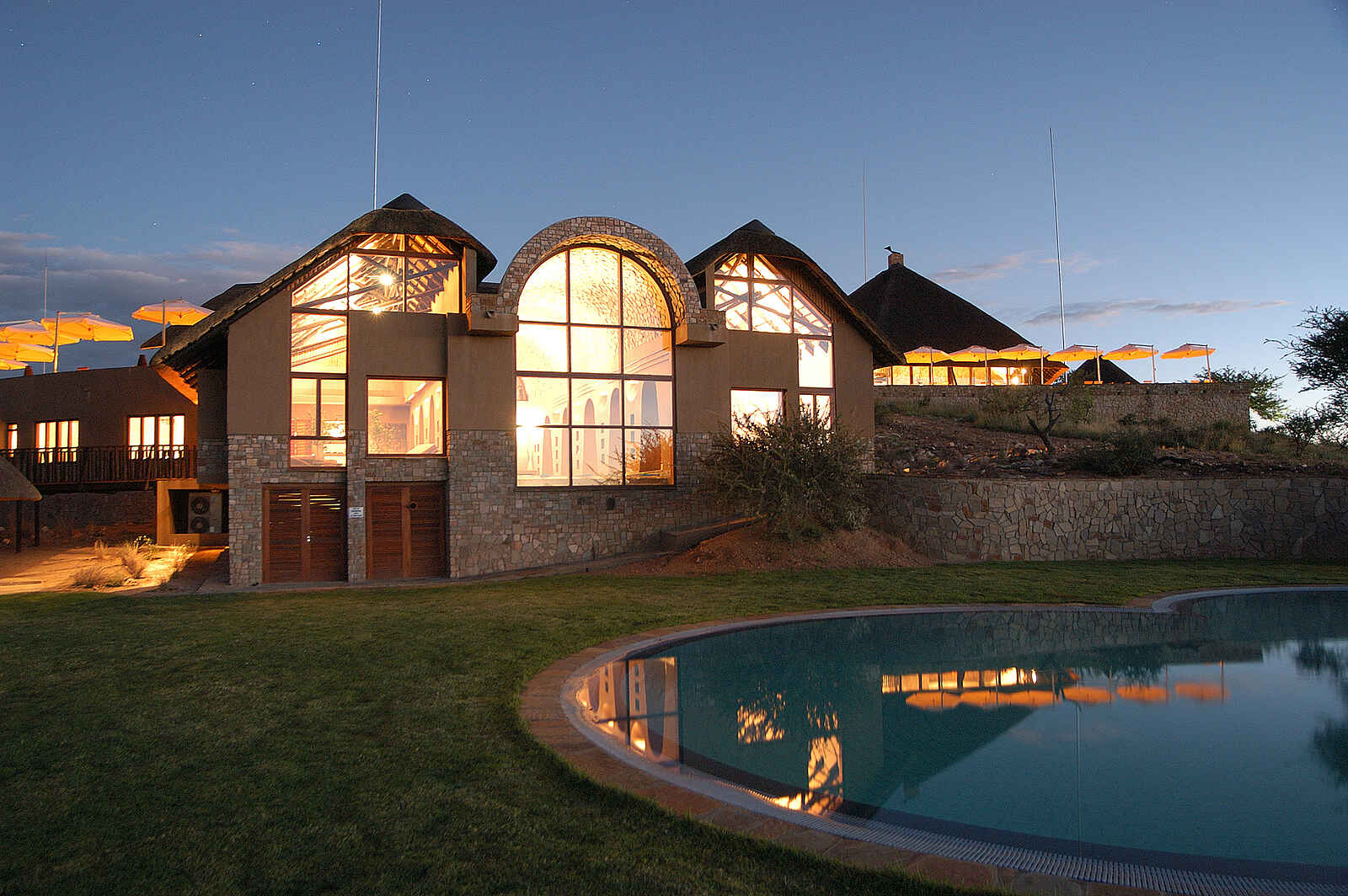 GocheGanas: Wellness Village von Außen GocheGanas: Wellness Village von Außen