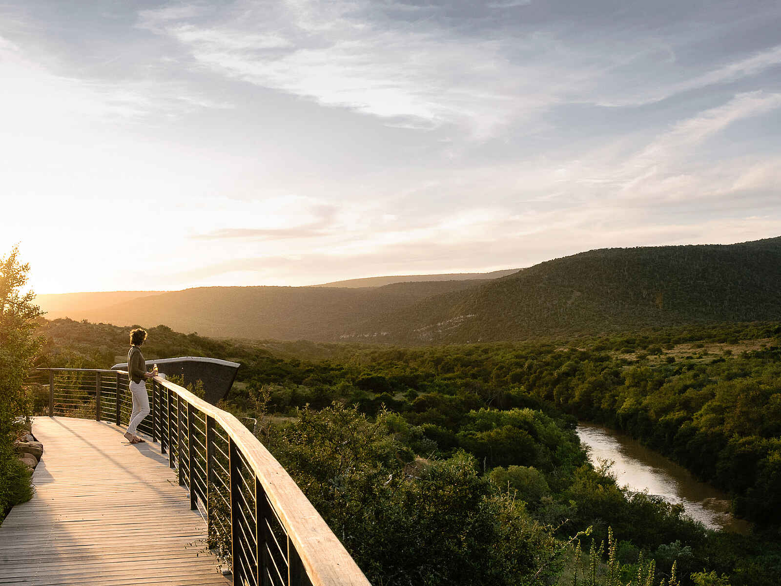 Great Fish River Lodge: traumhafte Lage Great Fish River Lodge: traumhafte Lage