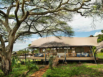 Lemala Nanyukie Lodge: Blick auf den Zentralbereich Lemala Nanyukie Lodge: Blick auf den Zentralbereich