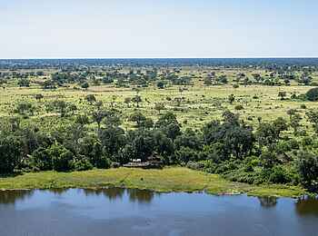 Maxa Camp: Blick auf das Camp