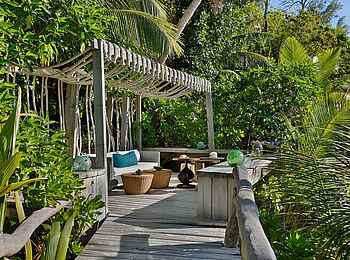 North Island: Die Sunset Lounge der Villa North