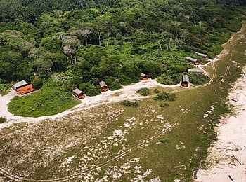 Nyanga Lodge: Vogelperspektive