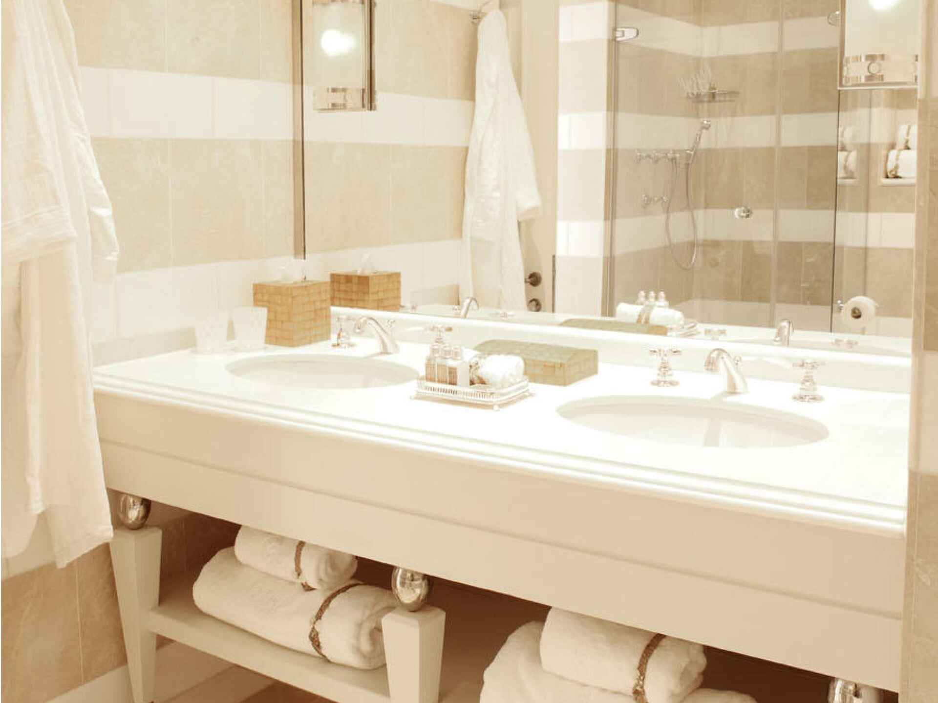 The Oyster Box: Seafacing Cabana Waschtisch