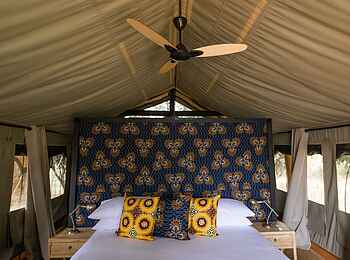 Time + Tide Chongwe Camp: Afrikanisches Design in den Gästezelten