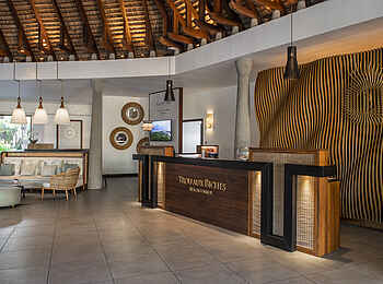 Trou Aux Biches Beachcomber Golf Resort & Spa: Empfang Trou Aux Biches Beachcomber Golf Resort & Spa: Empfang
