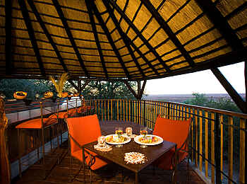 Waterberg Restcamp: Restauranttisch