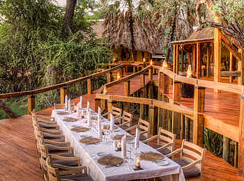 Camp Okavango: Outdoordining