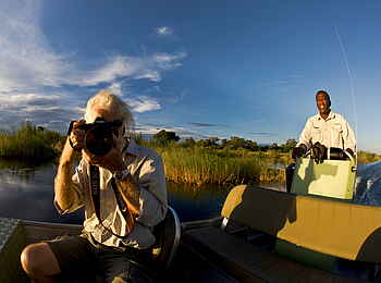 Selinda Camp: Bootstour