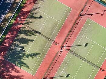 LUX Le Morne: Tennisplatz LUX Le Morne: Tennisplatz