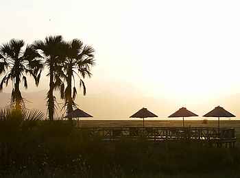 Maramboi Tented Camp: Blick zum Sonnenuntergang Maramboi Tented Camp: Blick zum Sonnenuntergang