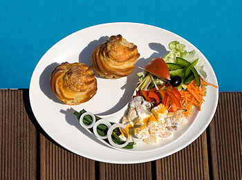 Pumulani Lodge: Lunch